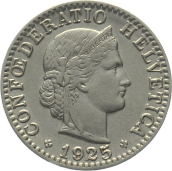 20 Rappen 1925 B
